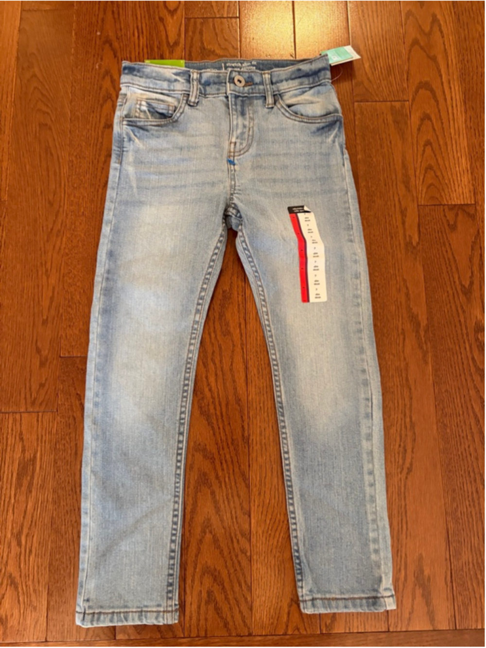 Boys George Light Blue Slim Fit Stretch Jeans Size 7